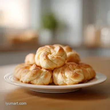 Butter Cookies Recipe: Danish Style with a Velvety Center Recipe Card