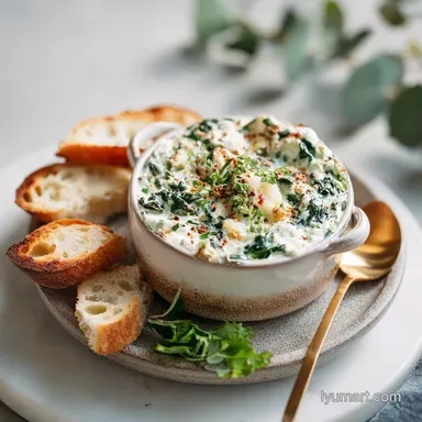 Knorr Spinach Dip Recipe: A Creamy Appetizer for 15 Servings Recipe Card