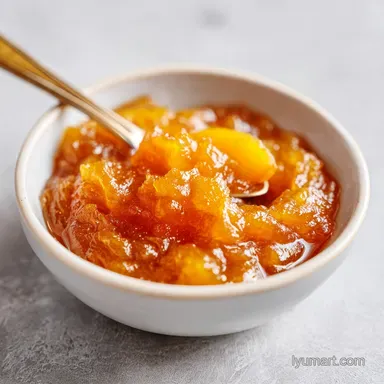 Classic Peach Jam Recipe: No Pectin Recipe Card