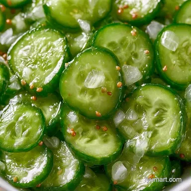 Classic Sweet Pickle Recipe for 4 Jars Recipe Card