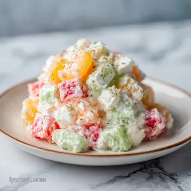 Watergate Salad Recipe: Creamy Pistachio Fluff for 10 Servings