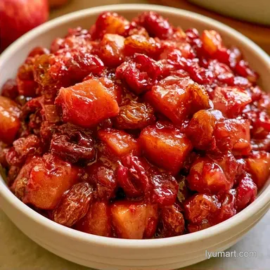 Cranberry Apple Chutney in 30 Minutes