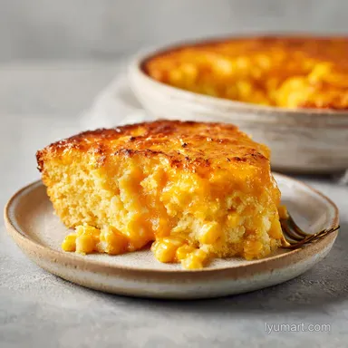Corn Casserole with Jiffy Mix for 8 Servings: Creamy Baked