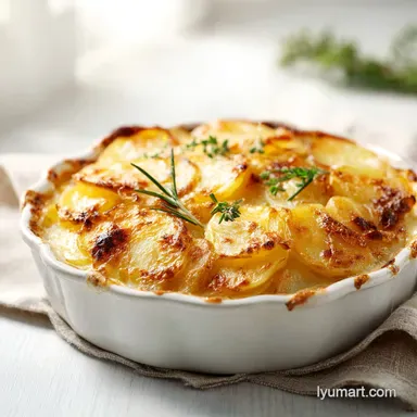 Potatoes Au Gratin for 8 Servings