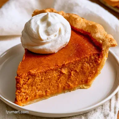 Creamy Pumpkin Pie Filling Recipe Recipe Card
