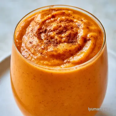 Pumpkin Smoothie in 5 Minutes Recipe Card