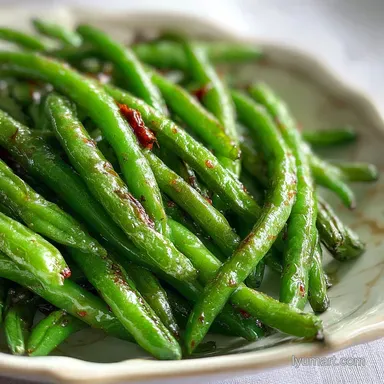 Baked Green Beans: Crispy Oven-Only Recipe Ready in 30 Min Recipe Card
