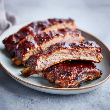 Crockpot Barbecue Ribs with Brown Sugar