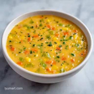 Corn Chowder: Velvety and One-Pot Recipe Card