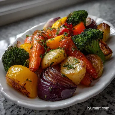 easy roasted vegetables recipe: Crisp Edges