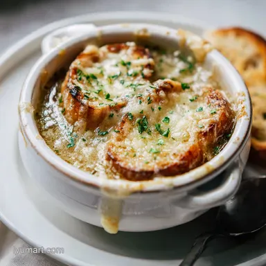 French Onion and Butter Bean Soup for 4 Servings
