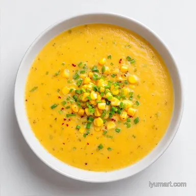 Garden Corn Soup: Silky and Buttery