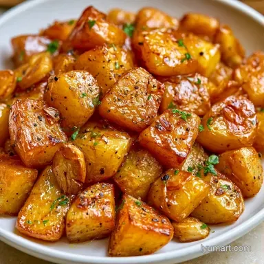 Potato Foil Packets in 40 Minutes Recipe Card