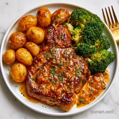 Steak and Potatoes in 35 Minutes Recipe Card