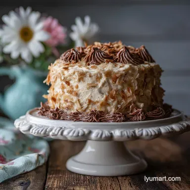 German Chocolate Frosting in 22 Minutes: Creamy Recipe Card