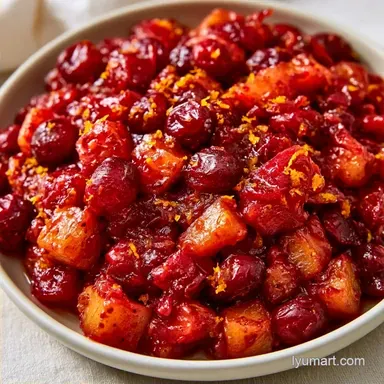 Cranberry Relish in 10 Minutes