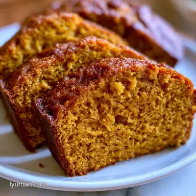 Healthy Pumpkin Bread Recipe in 70 Minutes Recipe Card