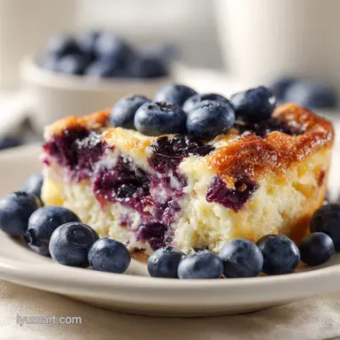 HighProtein Lemon Blueberry Breakfast Bake in 45 Minutes