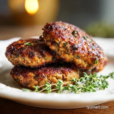 Breakfast Sausage Patties in 25 Minutes