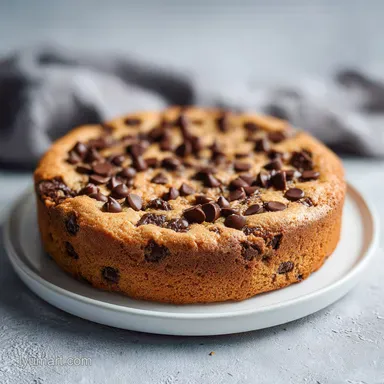 Cookie Cake Recipe: Baked to Soft Perfection for 16 Servings