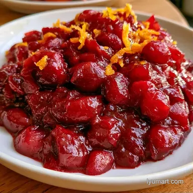 Cranberry Sauce in 15 Minutes Recipe Card