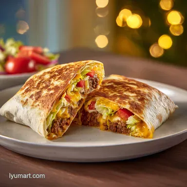 Homemade Crunchwrap Supreme Recipe for 4 Servings