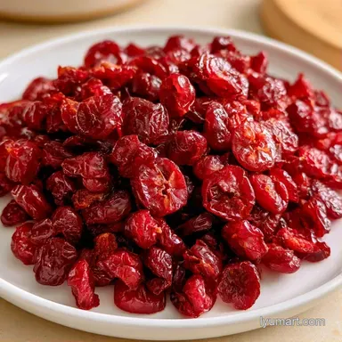 Dried Cranberries: Chewy and Tart Recipe Card