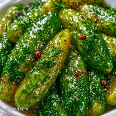 Kosher Dill Pickles with Fresh Dill