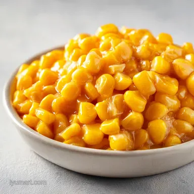 Honey Butter Corn with Cream Cheese Recipe Card