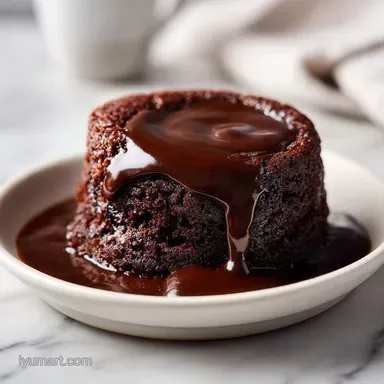 Hot Fudge Pudding Cake in 50 Minutes Recipe Card