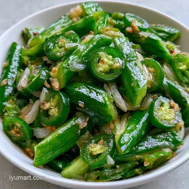 Hot Refrigerator Pickles with Jalape&ntilde;os Recipe Card