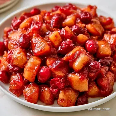 Indian Cranberry Chutney in 30 Minutes Recipe Card
