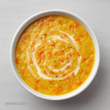 Indian Summer Lentil Soup with Coconut