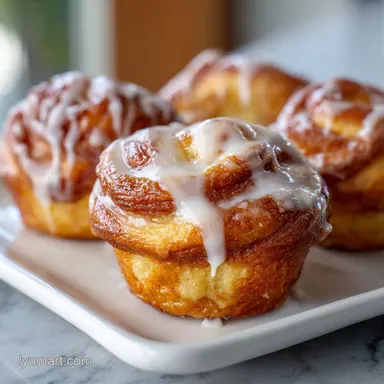 Apple Fritter Muffins Recipe in 40 Minutes Recipe Card