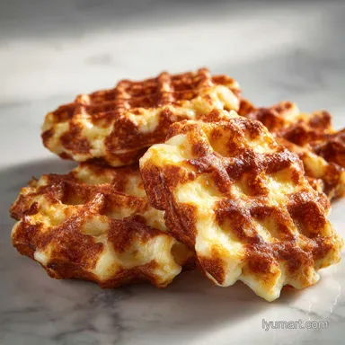 Keto Chaffles Recipe in 10 Minutes Recipe Card