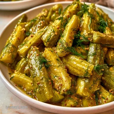 Kosher Dill Pickles in 35 Minutes Recipe Card