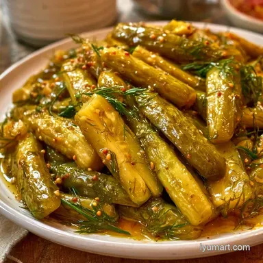 Kosher Dill Pickles in 35 Minutes
