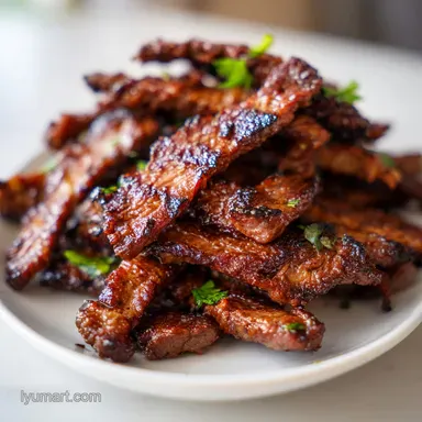 Steak Fajitas for 4 Servings Recipe Card