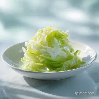 Melted Cabbage Recipe for 4 Servings Recipe Card