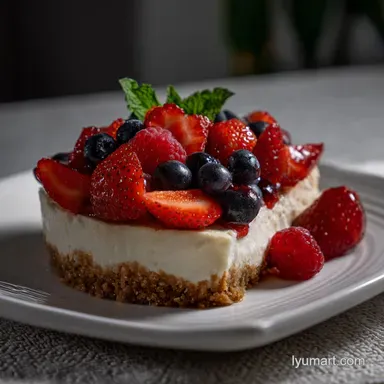 No Bake Cheesecake Recipe: Cloud Like Filling Recipe Card