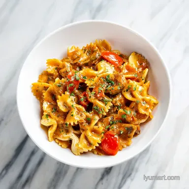 Pappadeaux Mardi Gras Pasta Recipe with Shrimp for 7 Recipe Card
