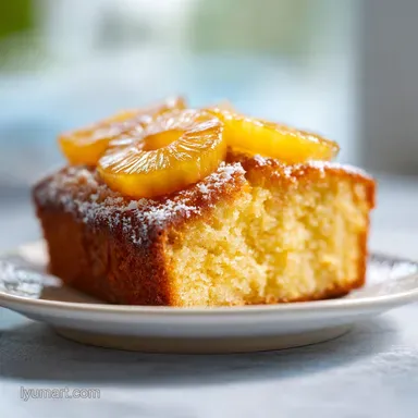 Pineapple Cream Cheese Pound Cake: Tender Recipe Card
