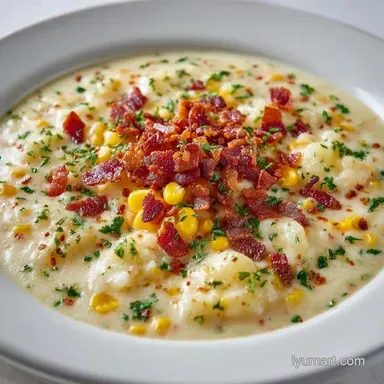 Pressure Cooker Corn Chowder in 30 Mins