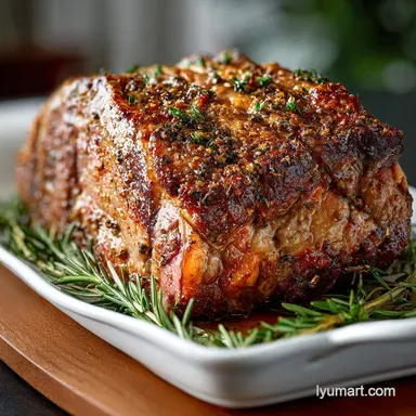 Prime Rib Roast: The 500 Rule Oven Method Recipe Card