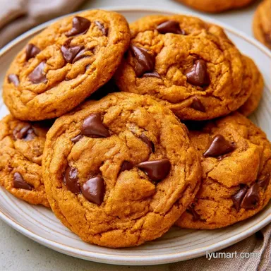 Pumpkin Cake Mix Cookies in 25 Minutes Recipe Card