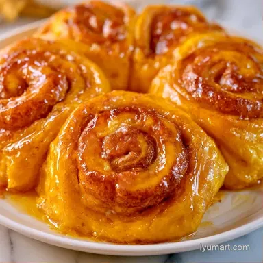 Pumpkin Dinner Rolls: Pillowy Recipe Card