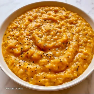 Pumpkin Pie Overnight Oats for 1 Serving Recipe Card
