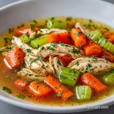 Quick Chicken Summer Soup in 30 Minutes Recipe Card