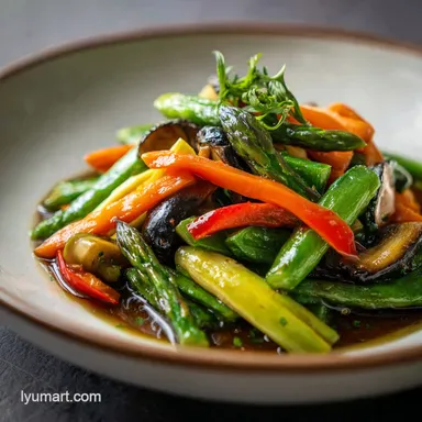 Sauteed Vegetables in 25 Minutes with Garlic
