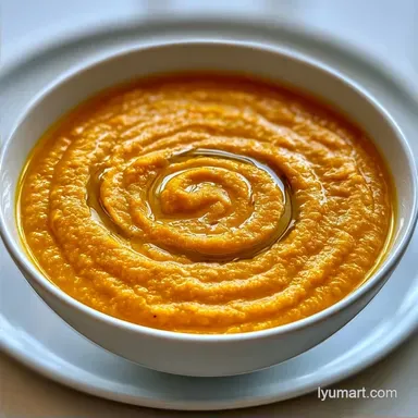 Roasted Squash Summer Soup for 4 Servings